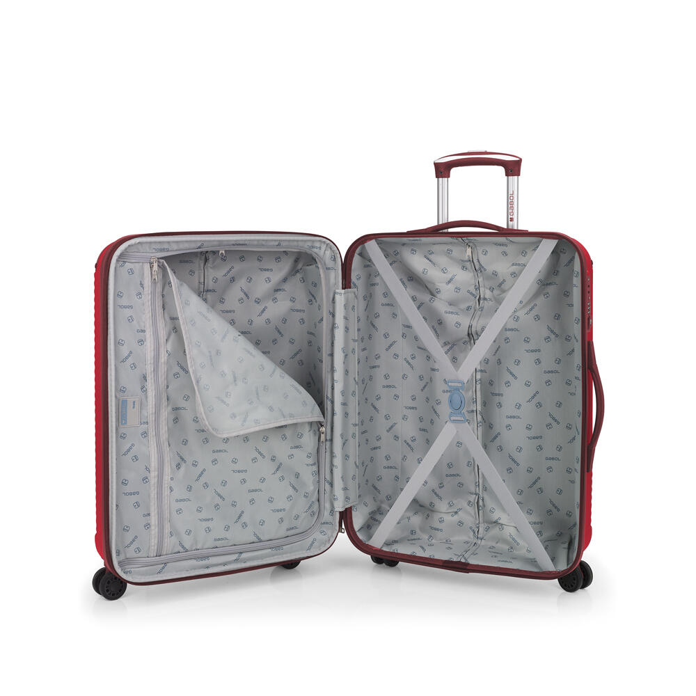 Maleta Mediana GABOL BALANCE XP – Rígida, Expandible y Ligera con Cierre TSA (66x48x27/30 cm)