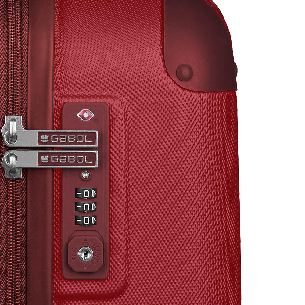 Maleta Mediana GABOL BALANCE XP – Rígida, Expandible y Ligera con Cierre TSA (66x48x27/30 cm)