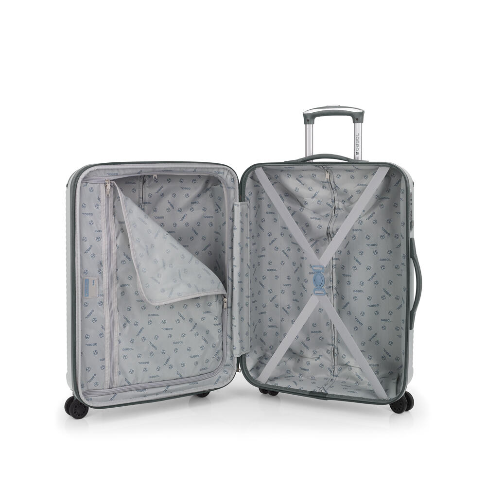 Maleta Mediana GABOL BALANCE XP – Rígida, Expandible y Ligera con Cierre TSA (66x48x27/30 cm)