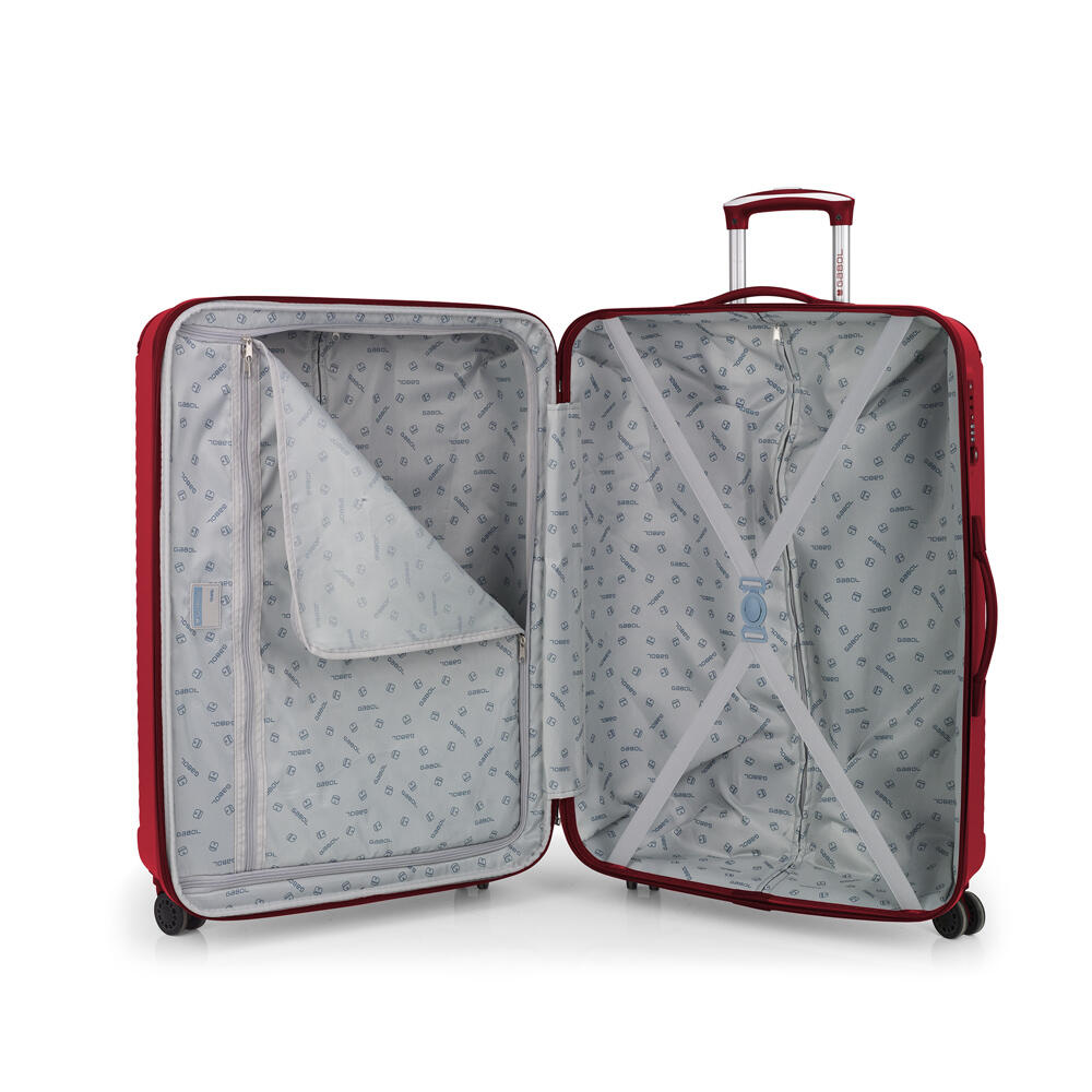 Maleta Grande GABOL BALANCE XP – Rígida, Expandible, Ligera y con Cerradura TSA (77x55x33/35 cm)