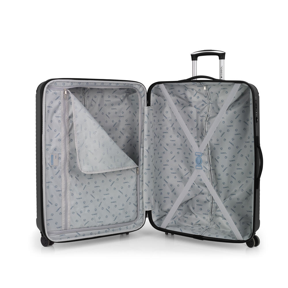 Maleta Grande GABOL BALANCE XP – Rígida, Expandible, Ligera y con Cerradura TSA (77x55x33/35 cm)